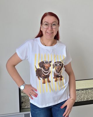 Shirt Daan - glamoureuze teckels