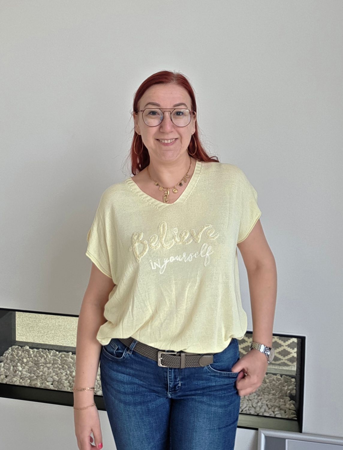 Top Annabelle - believe in yourself