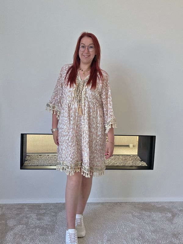 Jurk Veda - Boho vibes met kant