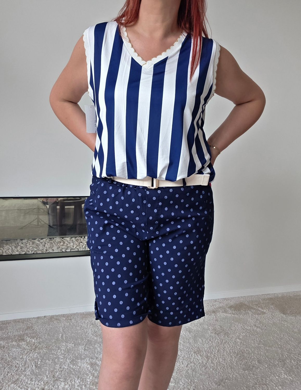 Short Aubry - polka dots
