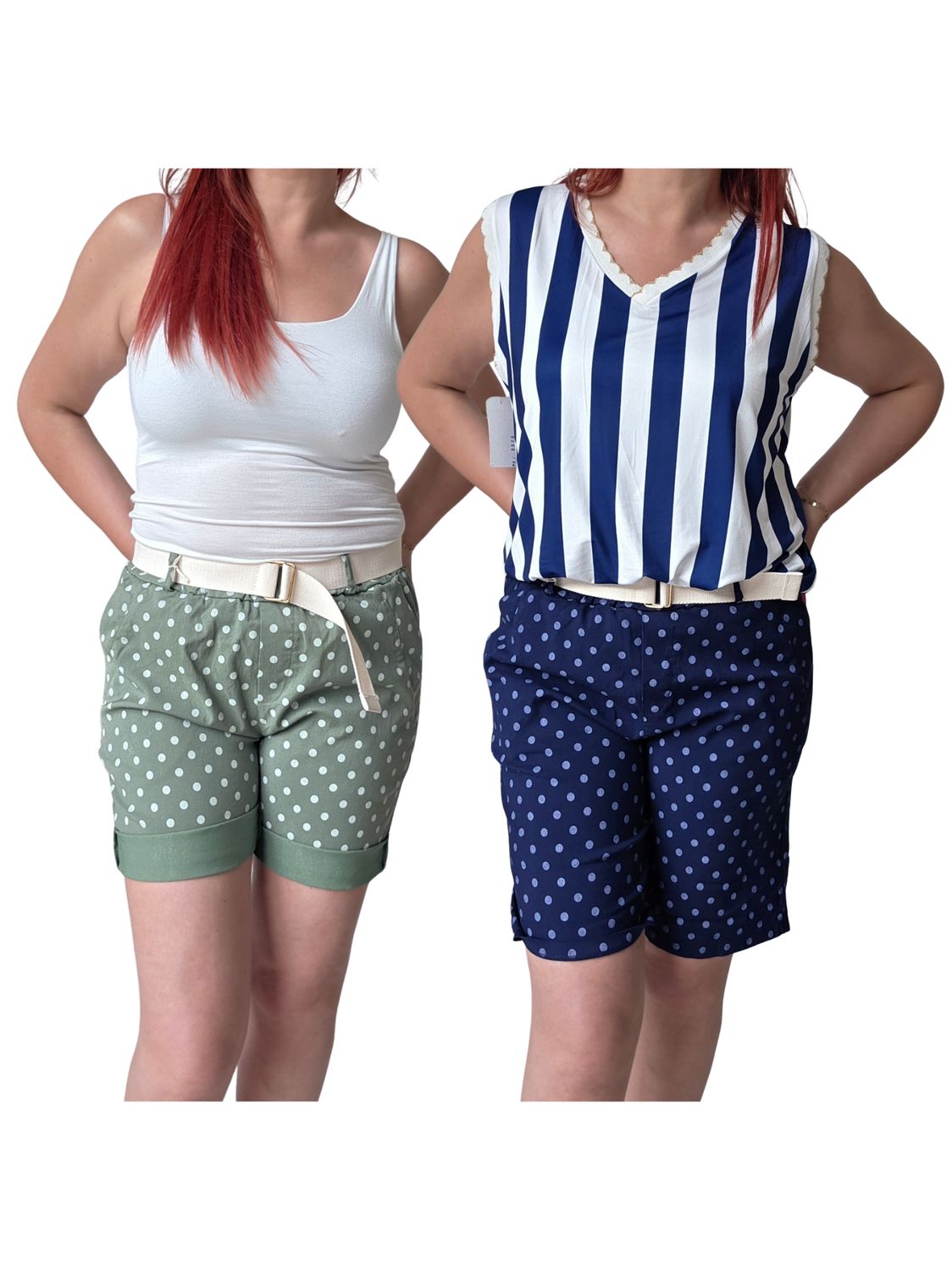 Short Aubry - polka dots