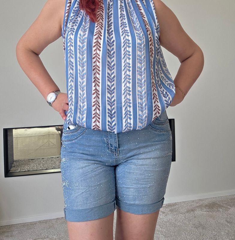Short Kate - Karostar met glitter details