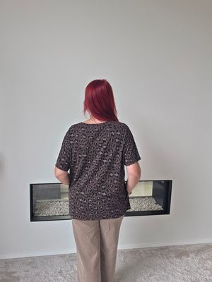 Shirt Dina - Ciao Bella in bruin