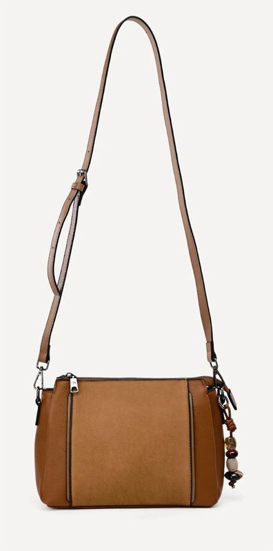 Handtas Carmen - eenvoud in camel