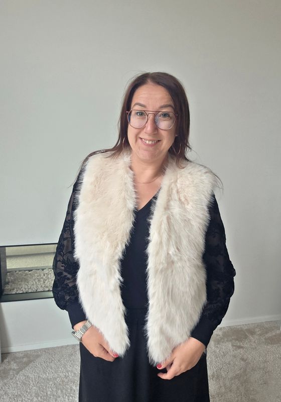 Gilet Fien - fluffy to the max