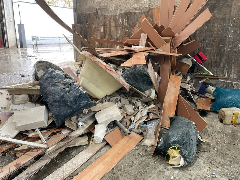 Absetzcontainer für Gemischte Bau- u. Abbruchabfälle schwer