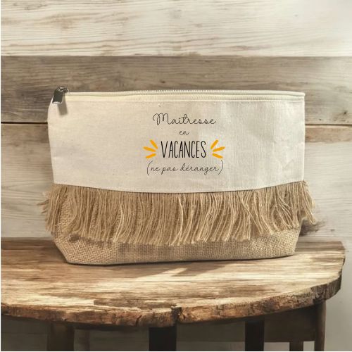 Trousse bohème à personnaliser