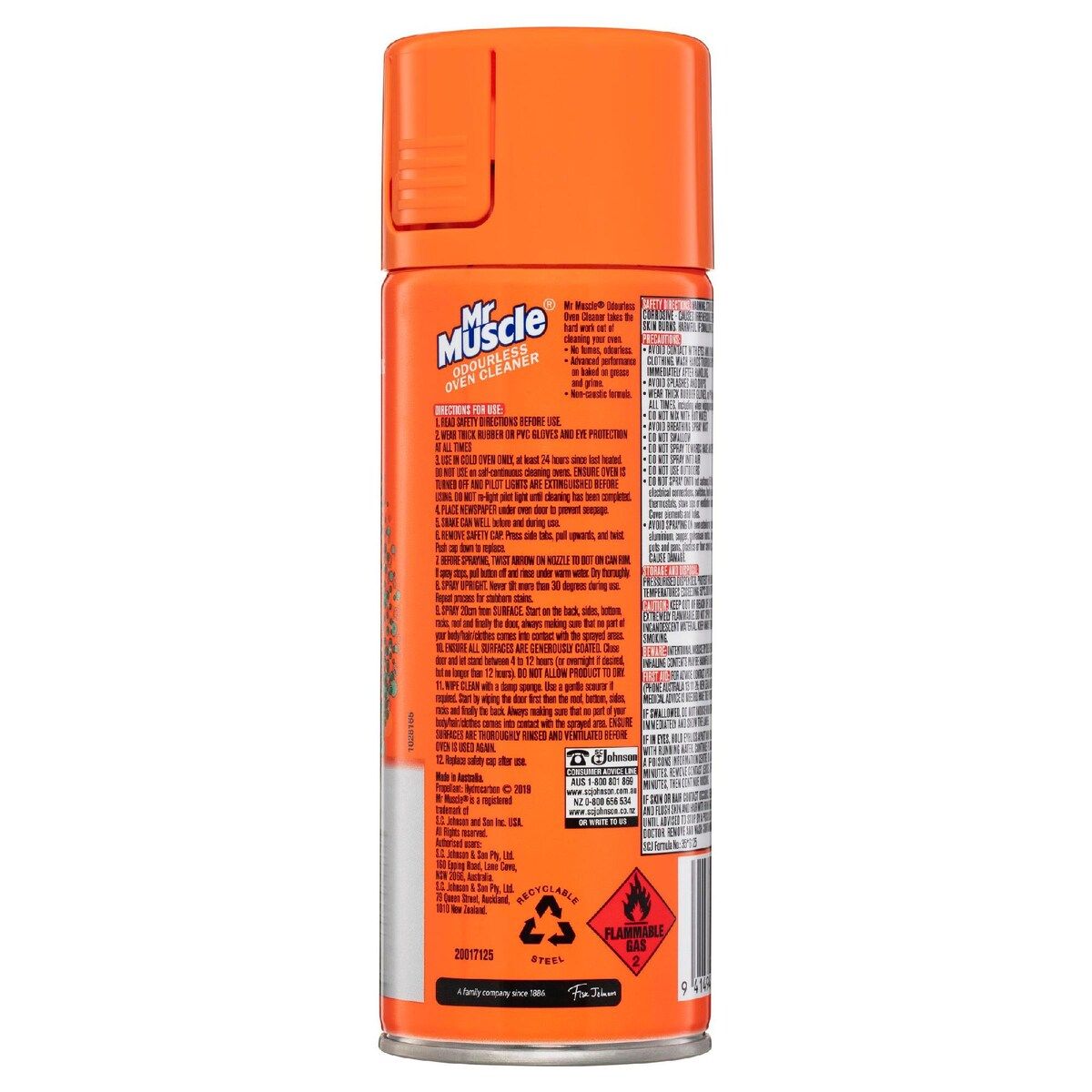 Mr Muscle® Odourless Oven Cleaner