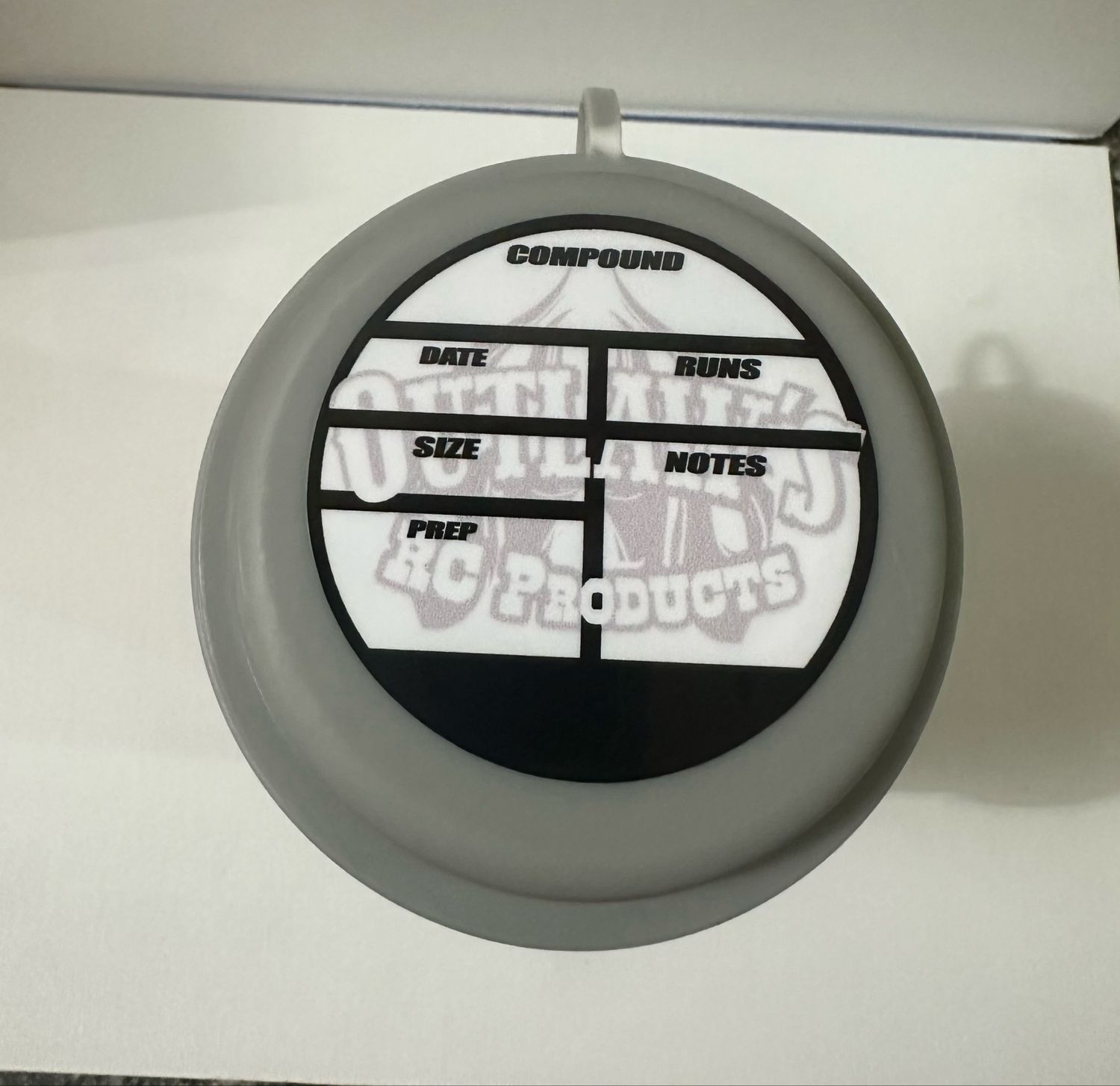 Foam Tire Storage Canister