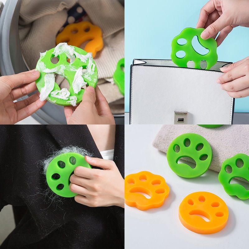 Household Cleaning Sticky Hair Machine Washing Machine Simple And Machine Washable Hair Remover Clothes Dust Removal Wash Stained Hair Silicone Brush