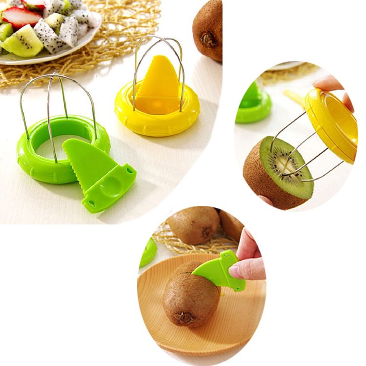 New Cross-border Kiwi Peeling Artifact Kiwi Fruit Dicing Gadgets Fruit Gadgets
