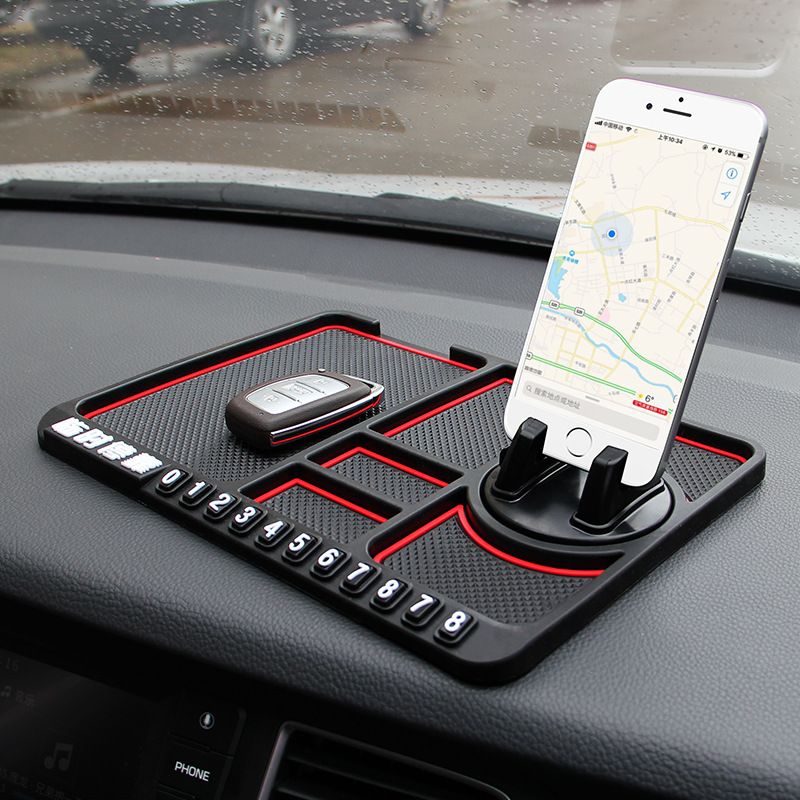 Multi-Function Car Mobile Phone Holder &amp; Anti-Skid Pad