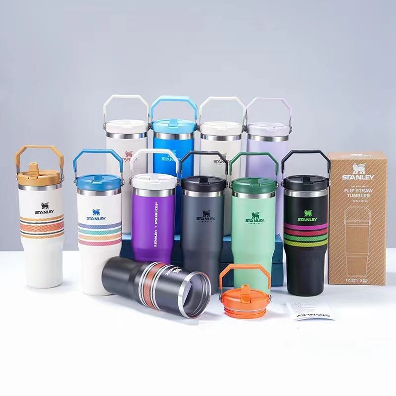 Cross-border 304 Stainless Steel Stanley Stanley Mug Amazon Foreign Trade 30oz Car Cup With Handle