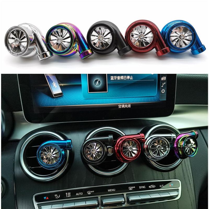 Car Modified Turbo Car Air Outlet Perfume Car Interior Deodorant Freshener Perfume Stick Car Aromatherapy