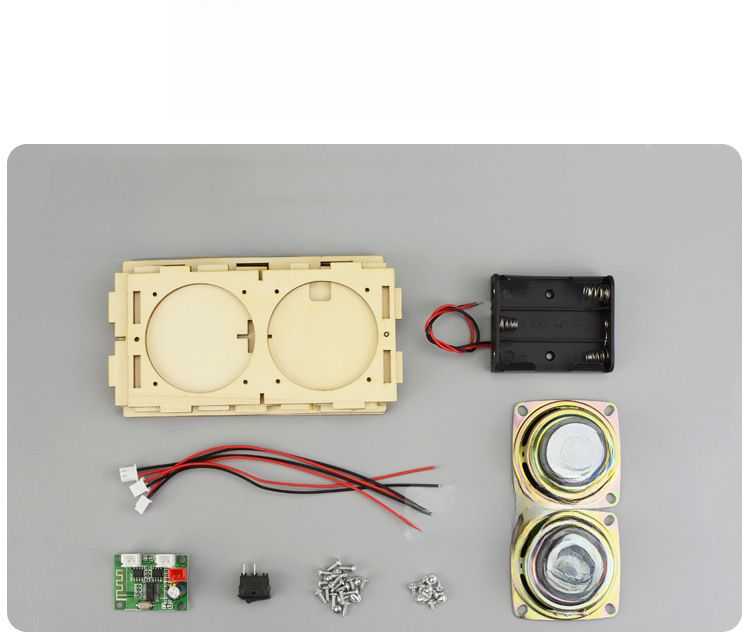 Technology Small Production Homemade Wooden Bluetooth Audio Module Handmade