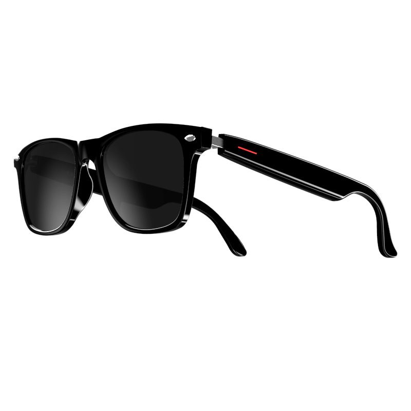 E13 Smart Glasses Music Headset Songs Talk Sunglasses Can Be Equiped With Short-Vision Sunglasses Smart Bluetooth Glasses, Color: Sunglasses