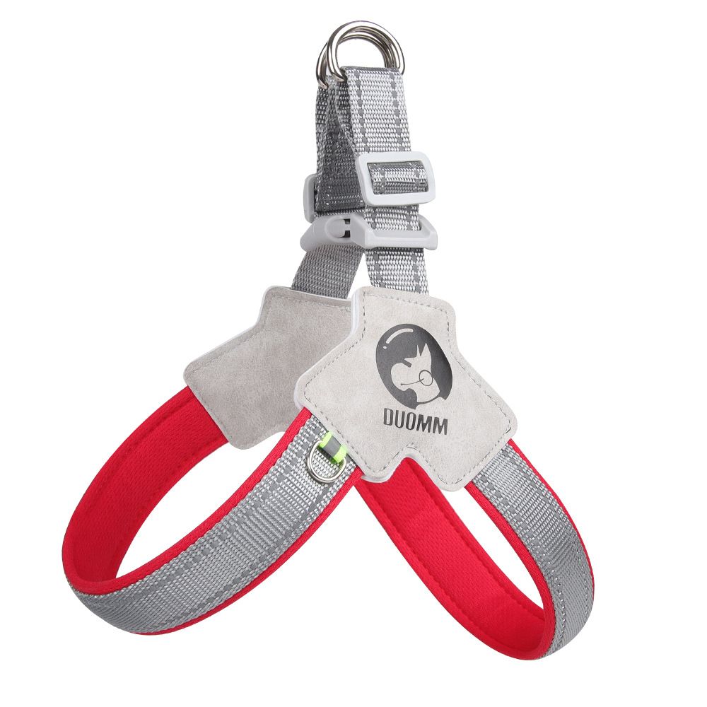 New Dog Harness, Color: Red, Specification (length*width): L