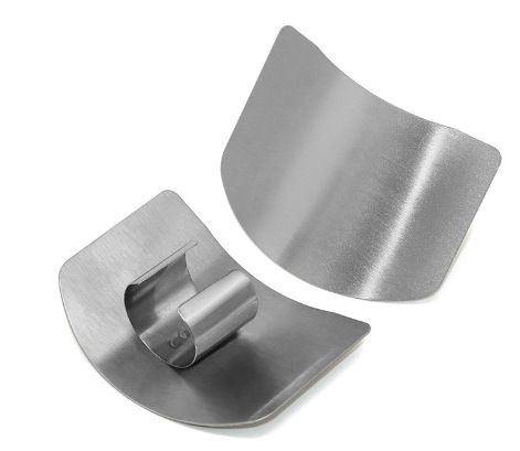 Kitchen Gadgets Vegetable Cutting Hand Guard Finger Guard Multifunctional Stainless Steel Anti-cutting Tool, Specifications: 430 stainless steel single finger model