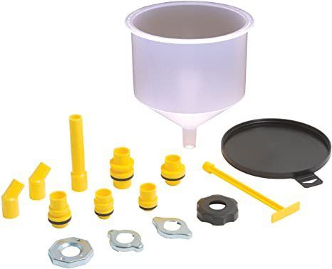 Funnel Auto Coolant 15 Piece Set Antifreeze Hopper Plastic Hopper, Model: Xm6999