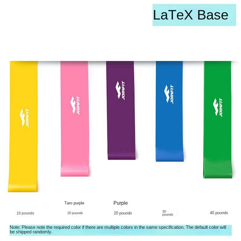 Elastic Ring Yoga Fitness Elastic Band Hip Squat Exercise Resistance Band TPE Elastic Ring Tension Band, Specifications: Latex model, Color: 20 pounds-commonly used for children and rehabilitation