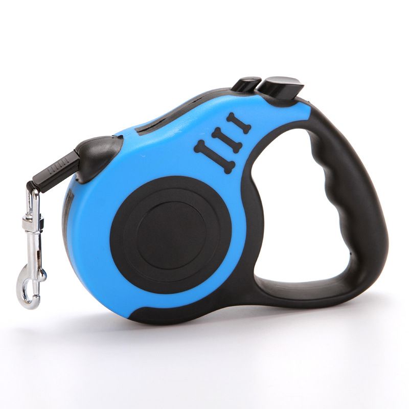 Pet Leash Automatic Retractable Retractor Dog Chain Cat Leash 3m/5m Pet Supplies Wholesale, Color: Blue, Specification(L*W): 3m cardboard packaging