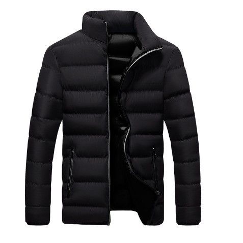 Men&#39;s Fashion Jacket Coat - Stylish Outerwear for Every Occasion, Size: M, Color: Black