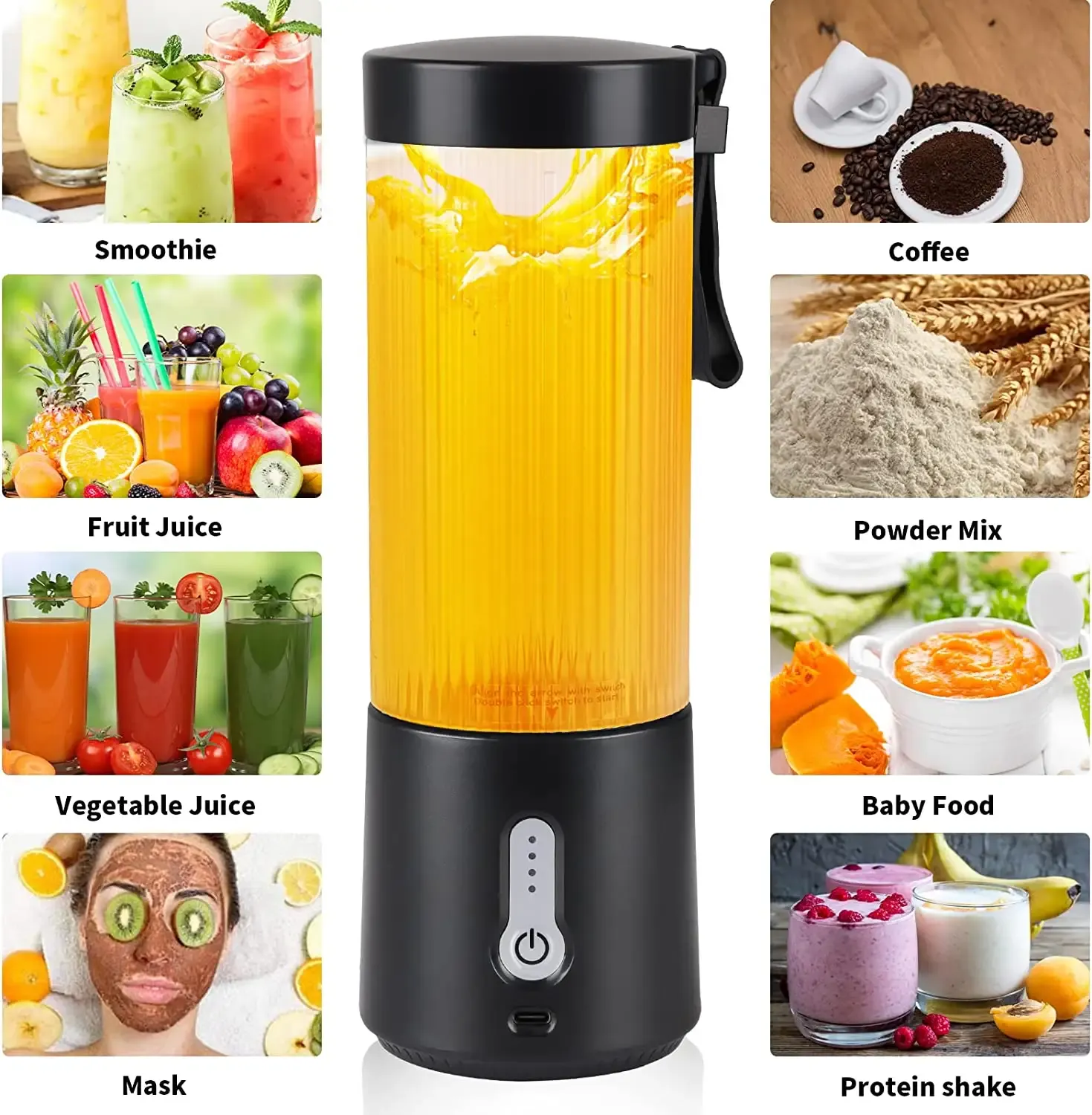 Factory Price Multifunction Leak Proof Wireless Travel Blender