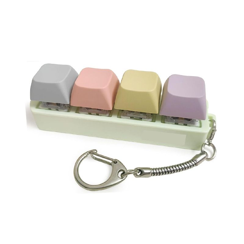 Cross-border Key Pinch Le Small Pendant Creative Children&amp;#039;s Decompression Toy Vent Decompression Artifact For Adults To Relieve Boredom And Relieve Pressure, Color: Morandi color
