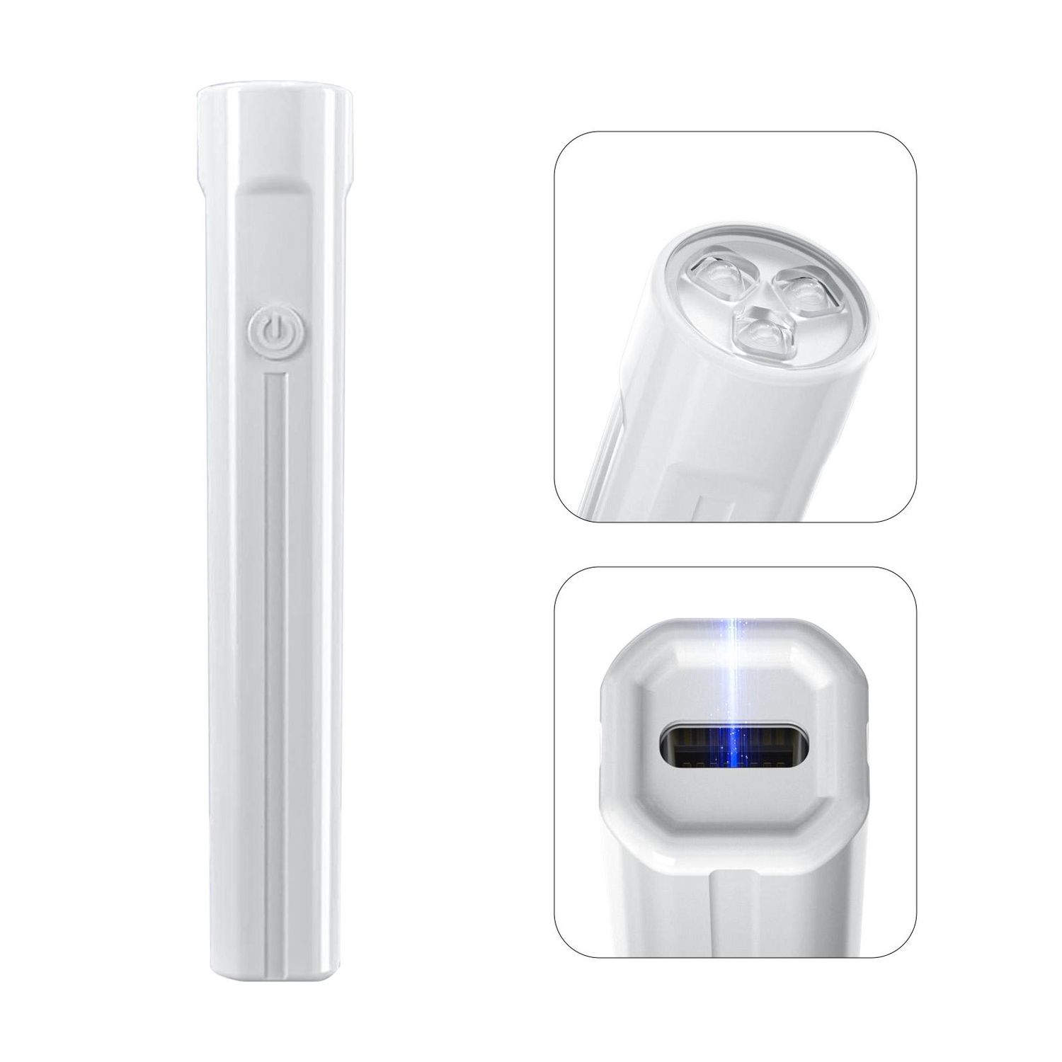 New Hand-held Portable Nail Art One-word Lamp Holder, Specification: Nail Art Light Plug