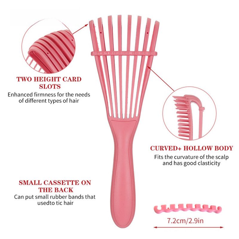 Straight &amp; Sleek Octopus Comb for Hairdressing