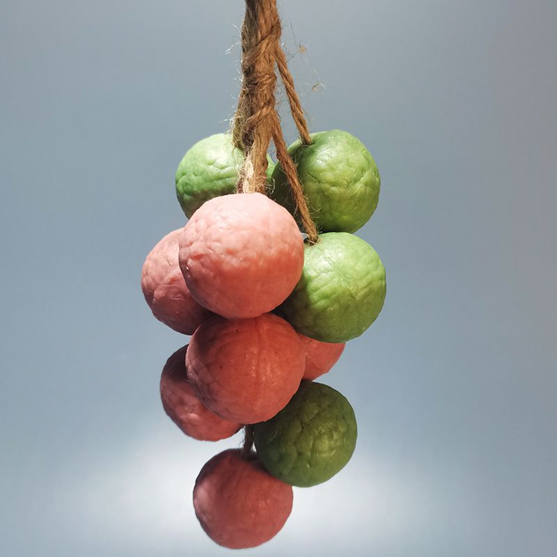 Tropical Lychee Bath Ornaments, sort by color: Lychee cold soap 15 tablets 225g