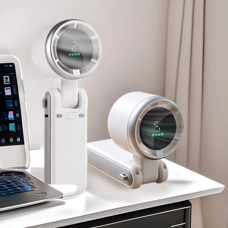 Neck-Hanging Turbocharged Fan for On-the-Go Cooling