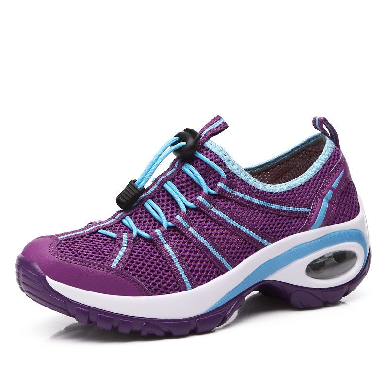 Running Shoes For Women Mesh Women Sport Shoes, Size: 35, Color: Purple