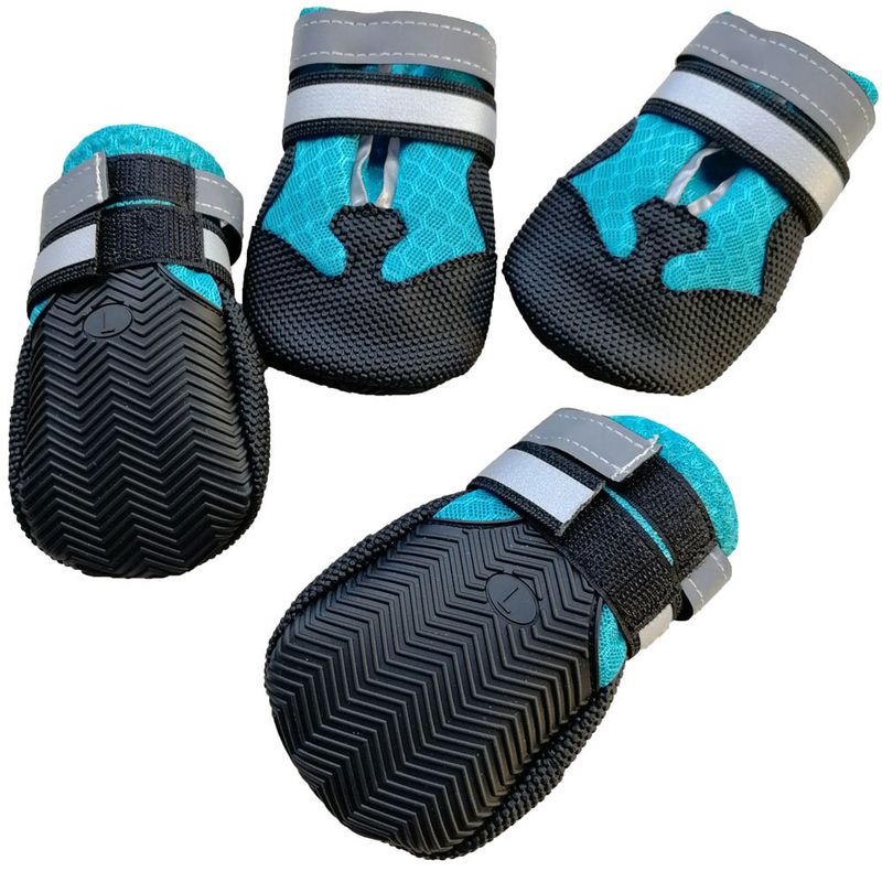 Pet Products Dog Shoe Cover Large And Medium Dog Wear-resistant Foot Cover Breathable Mesh Dog Shoes