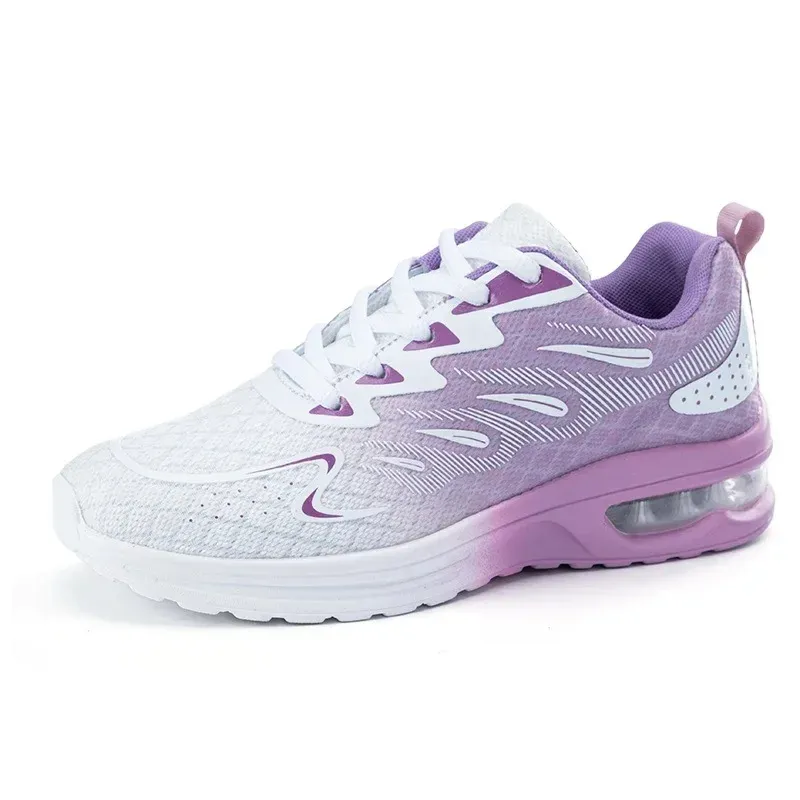 EVA Sneakers Casual Student Running Shoes women, Size: 36, Color: White purple