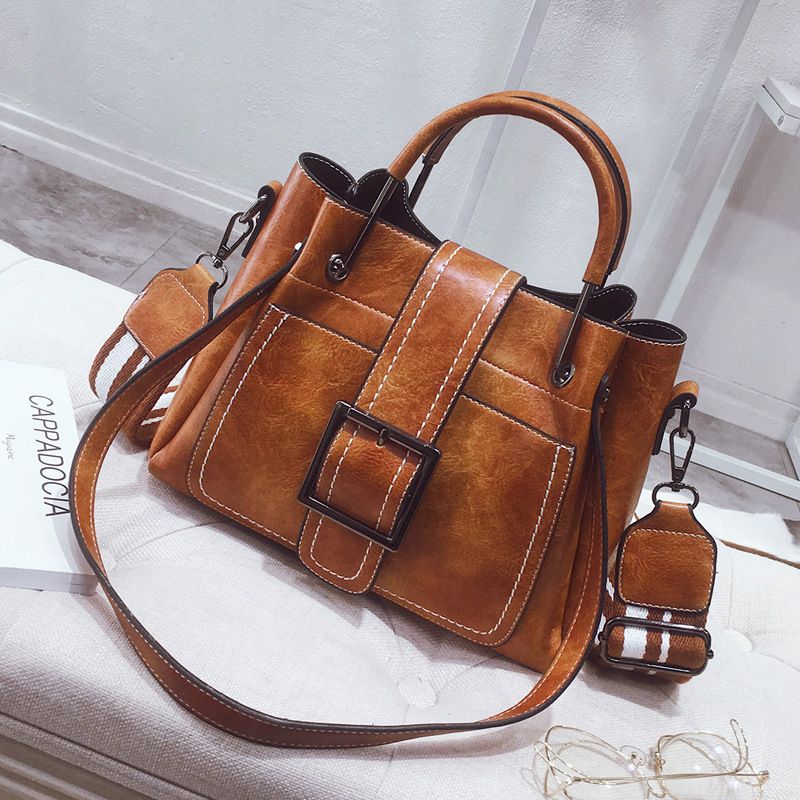 Handbags, Shoulder Messenger Bags, Color: Light Brown