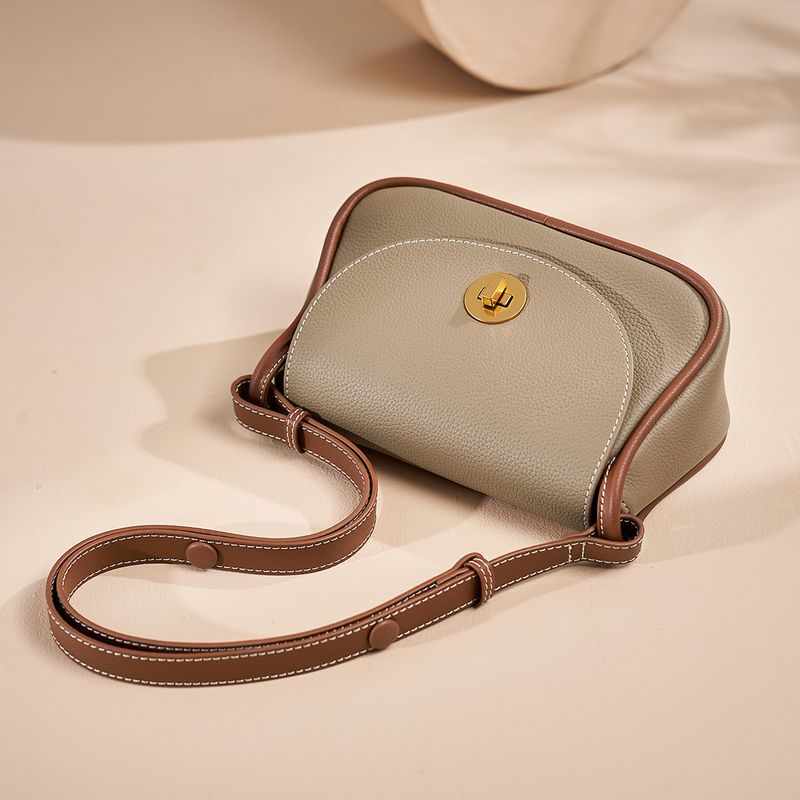 Genuine Cowhide Women Bags Versatile Crossbody Underarm Shoulder Bags