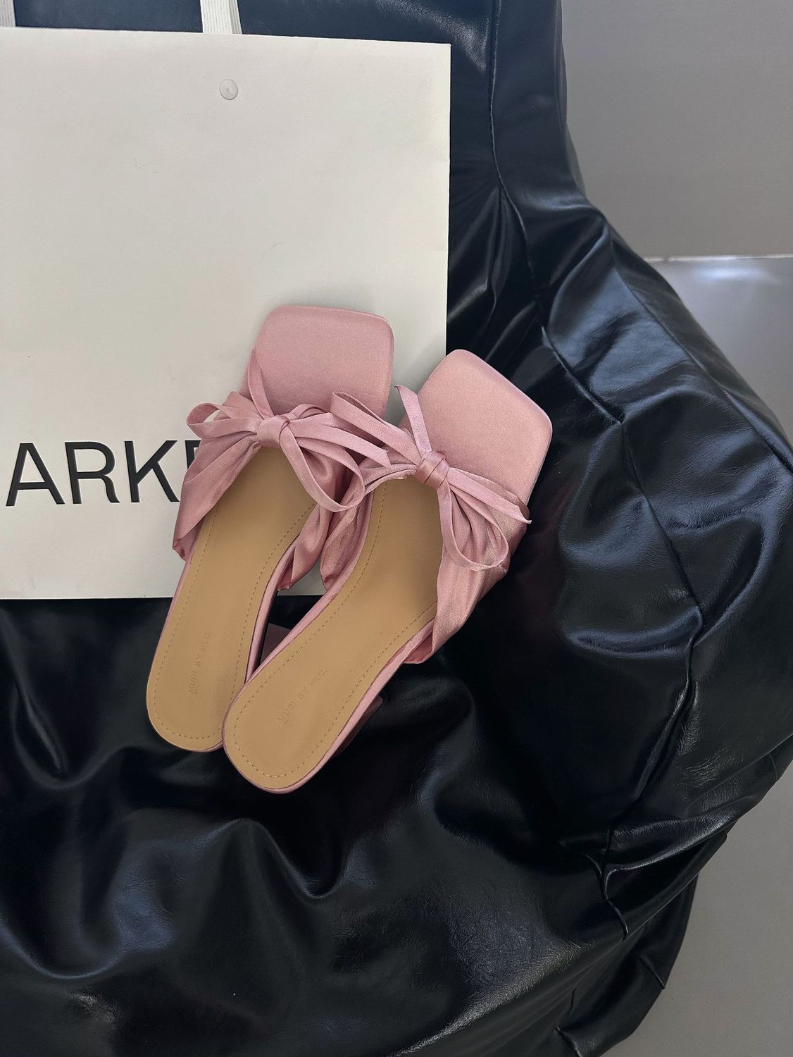 New Dongdaemun Versatile Simple Sandals And Slippers, Size: 35, Color: Mlc-892-6 pink