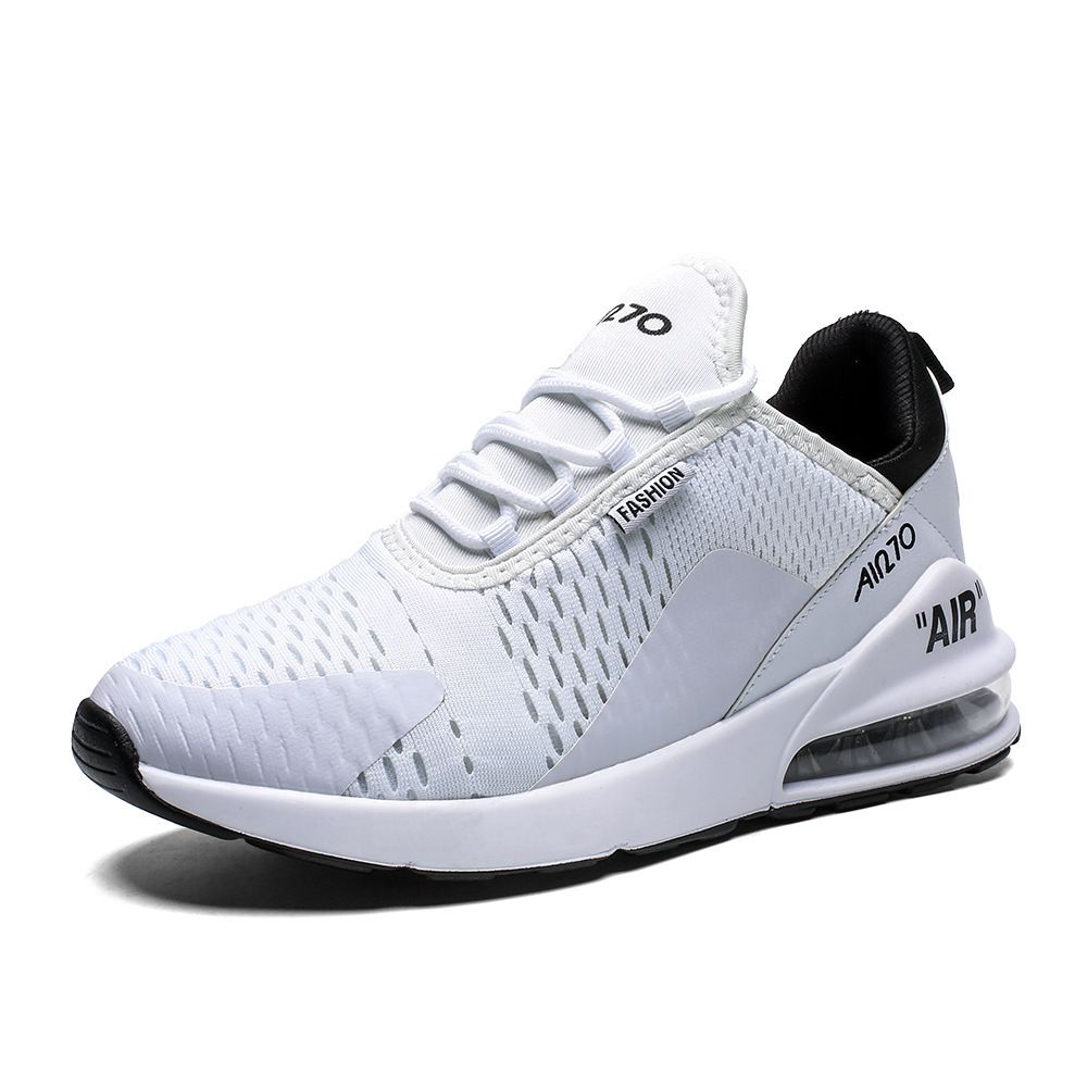 Shoes Large Size Sports And Leisure Breathable Running Shoes Mesh Trendy, Size: 42, Color: White