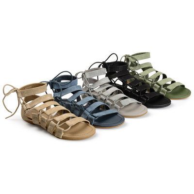 Roman sandals, Size: 34, Color: Green