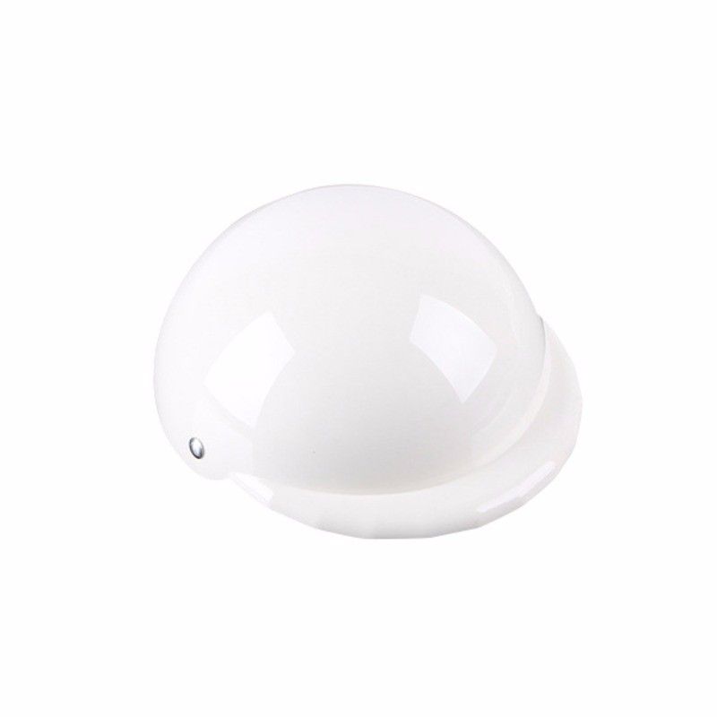 Pet Hard Hat Helmet Cat Dog Headwear Pet Motorcycle Cap, Color: White, Size: S-diameter 10cm
