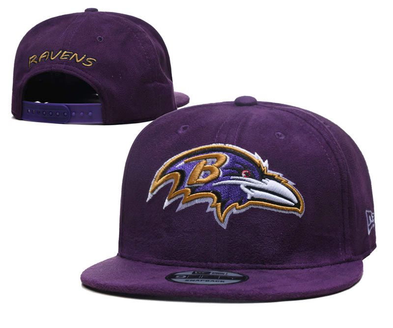 Ravens Embroidery Hat Baseball Cap Flat Brim Hat, Color: 1, Size: Adjustable