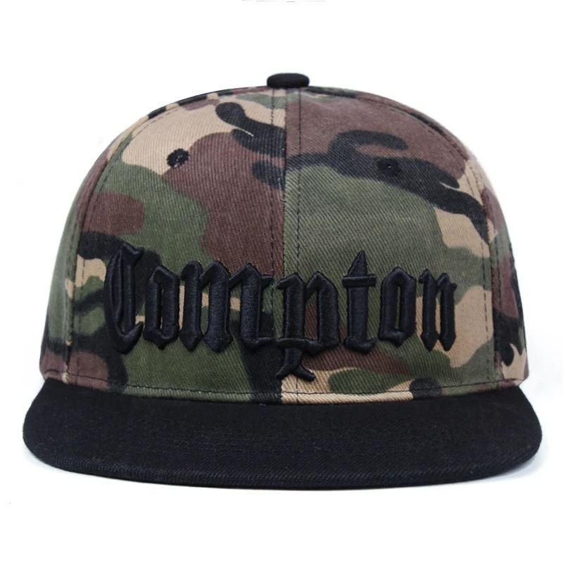 Fashion Hip-hop Hip-hop Hat Men And Women Adjustable Compton, Color: Green, Size: Adjustable