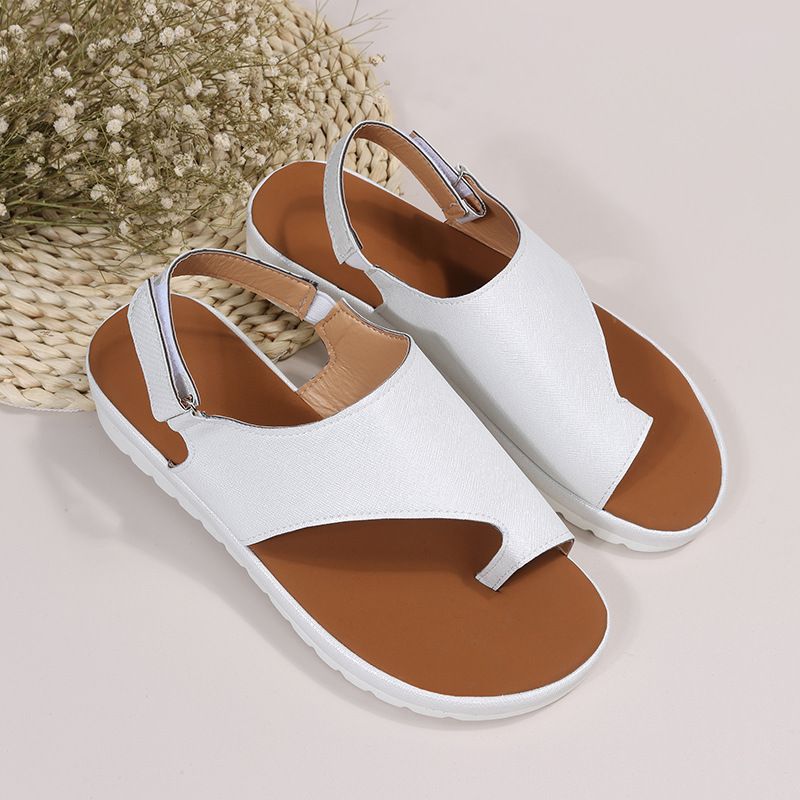 Fashion Breathable Soft Bottom Casual Ladies Sandals, Size: 37, Color: White
