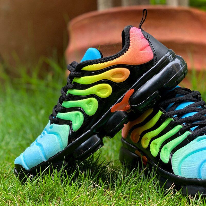 Running Training Fitness Sneakers Summer Women Sports Shoes, Color: Blue, Shoe Size: 5