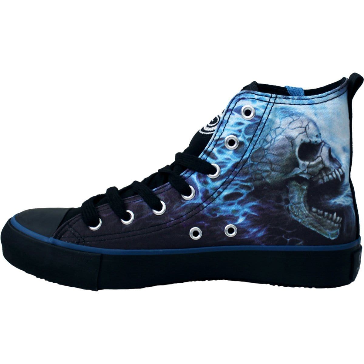 FLAMING SPINE - Sneakers - Ladies High Top Laceup, Shoe Size (EU-US-UK): L38-6-5