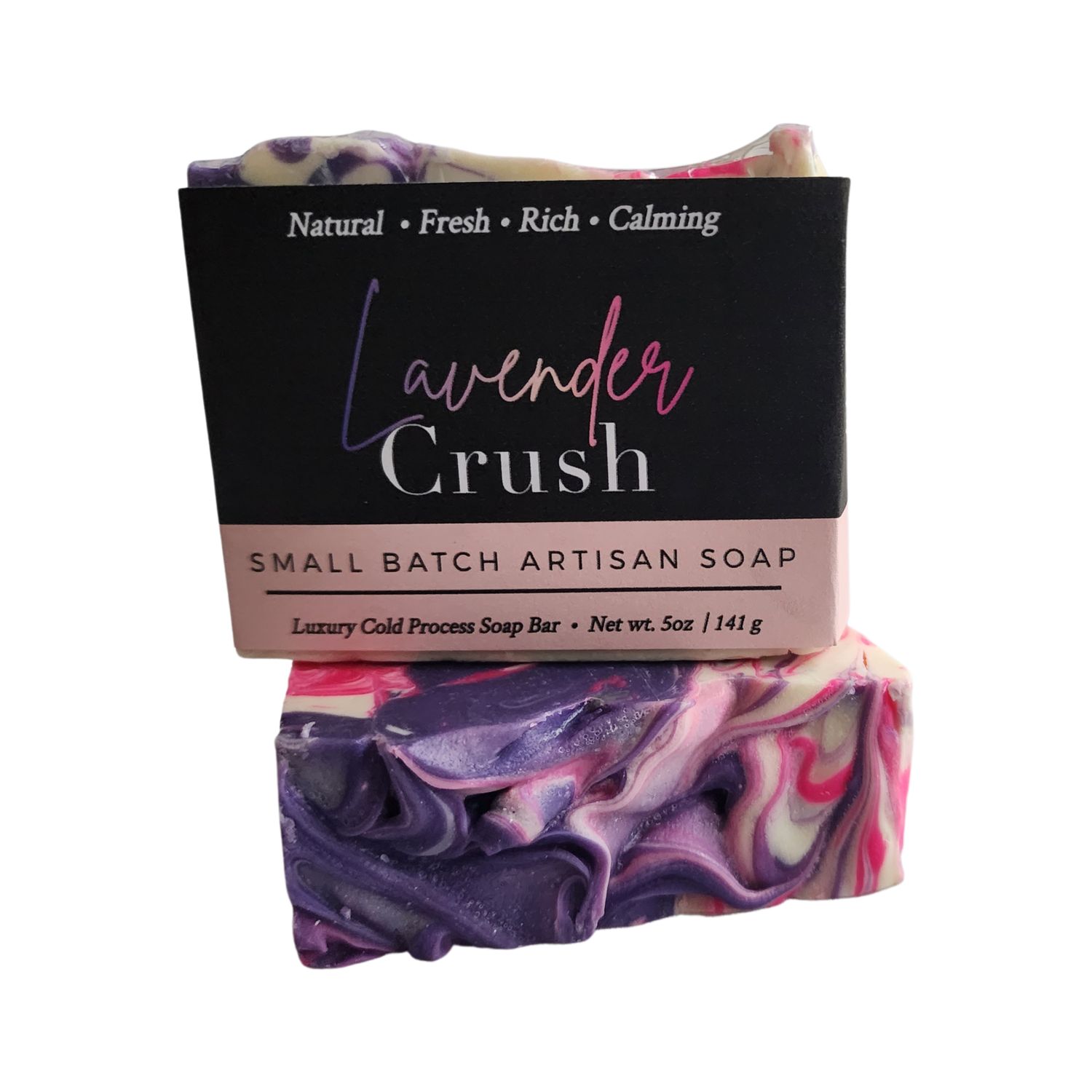 Lavender Crush Soap, Size: 5 oz full bar