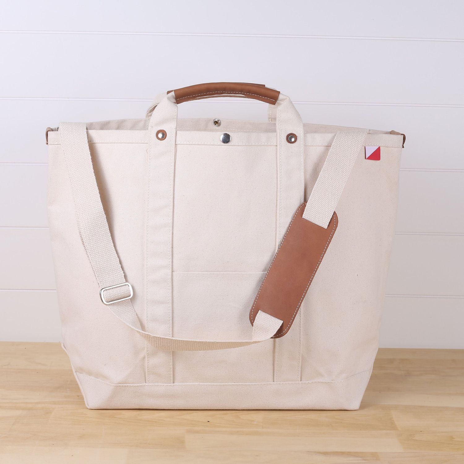 Cargo Carry-On Tote Bag, Size: 23.5"W x 16"H x 7"D, Color: Natural