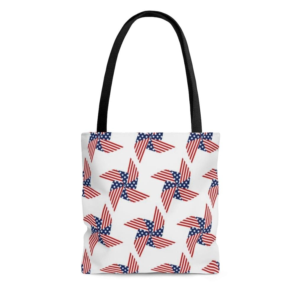 Stars and Stripes Large Totes / Easy Tote Bag, Size: Large