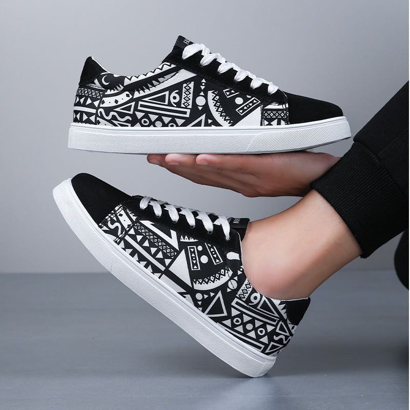 Women's Plus Size Sneakers Student Casual Skater Sneakers, Size: 39, Color: 7632 White